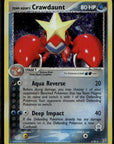 Team Aqua's Crawdaunt - 2/95 Holofoil Holo Rare Team Magma vs Team Aqua 2/95 LP