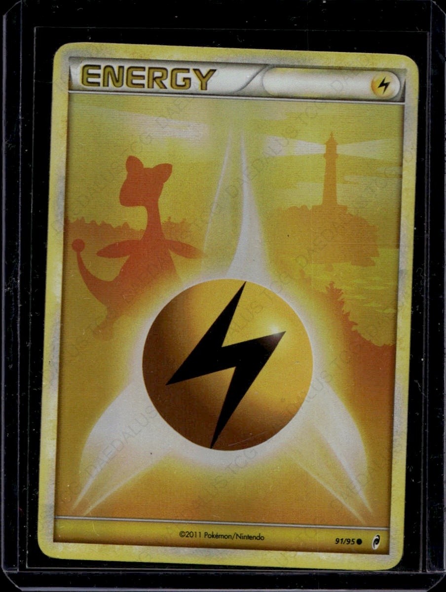 Lightning Energy Holofoil Common Call of Legends 91/95 LP