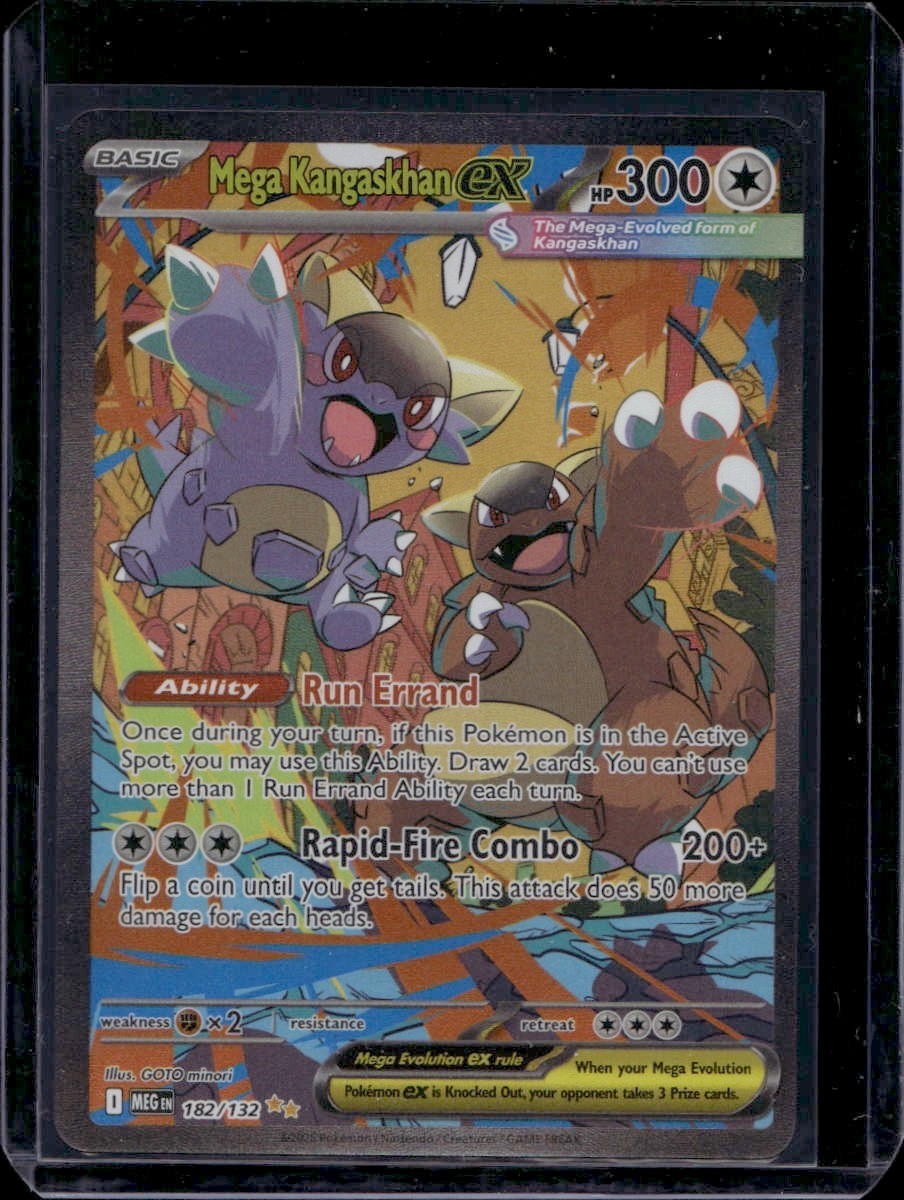Mega Kangaskhan ex - 182/132 Holofoil ME01: Mega Evolution 182/132 NM