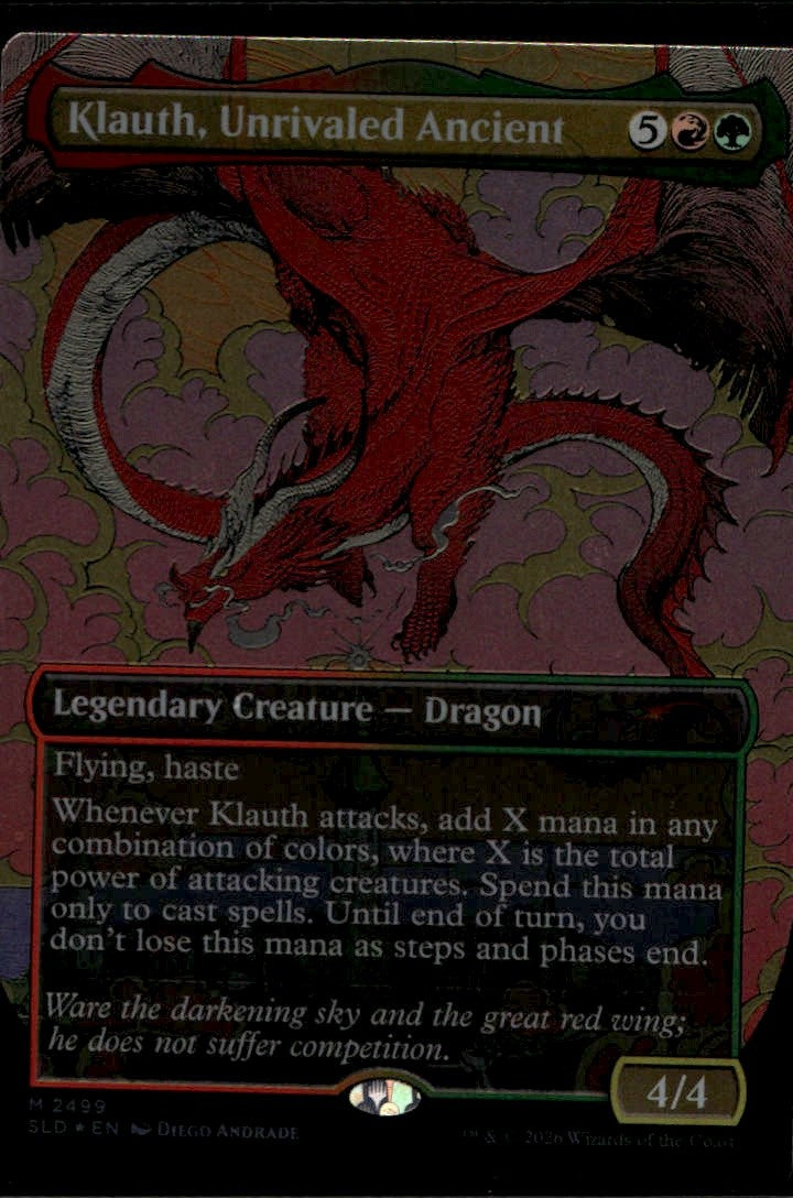 Klauth, Unrivaled Ancient Foil M M 2499 2499 NM
