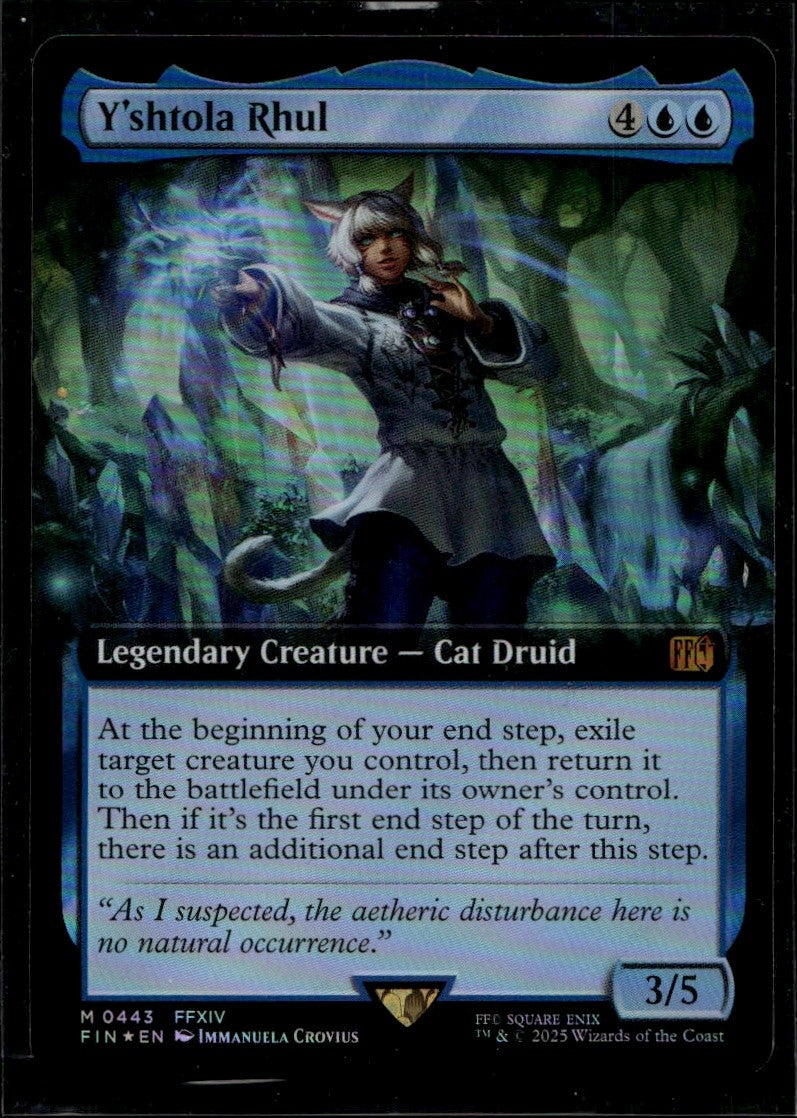Y'shtola Rhul (Extended Art) Foil 443 NM FINAL FANTASY