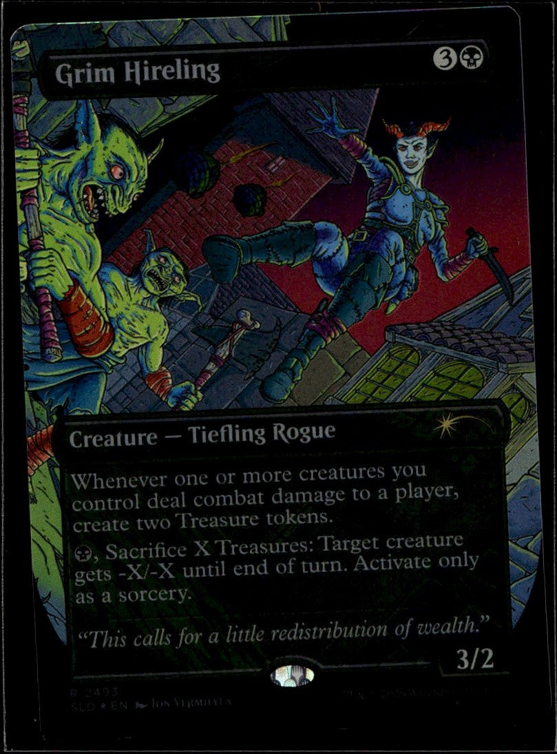 Grim Hireling Foil R Secret Lair Drop Series 2493 NM