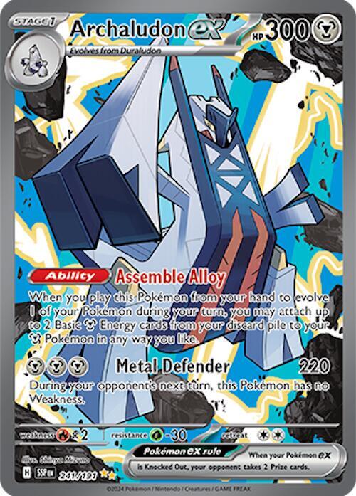 Archaludon ex - 241/191 — SV08: Surging Sparks