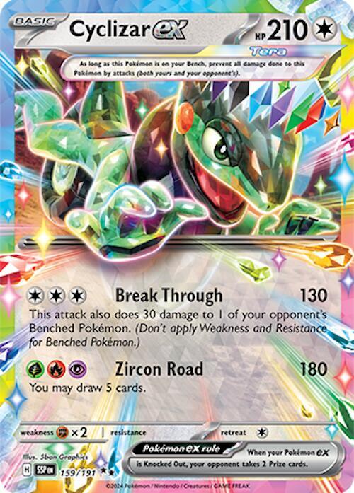 Cyclizar ex - 159/191 — SV08: Surging Sparks