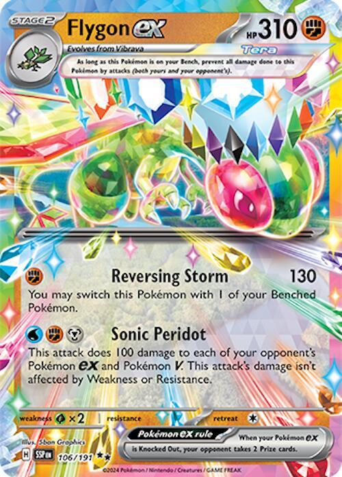 Flygon ex - 106/191 — SV08: Surging Sparks