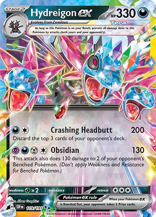 Hydreigon ex - 119/191 — SV08: Surging Sparks