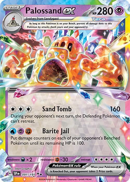 Palossand ex - 091/191 — SV08: Surging Sparks