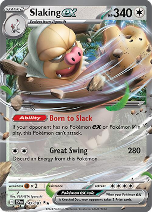 Slaking ex - 147/191 — SV08: Surging Sparks