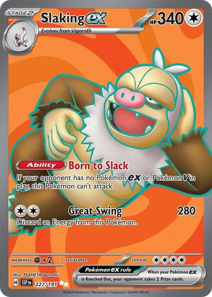 Slaking ex - 227/191 — SV08: Surging Sparks