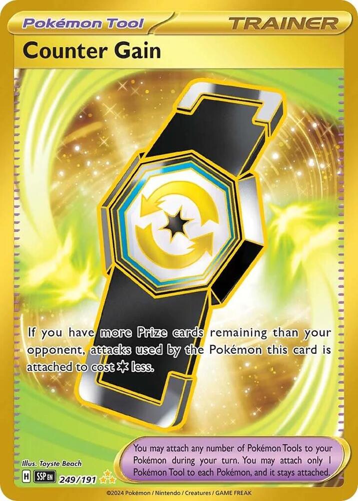 Counter Gain - 249/191 — SV08: Surging Sparks