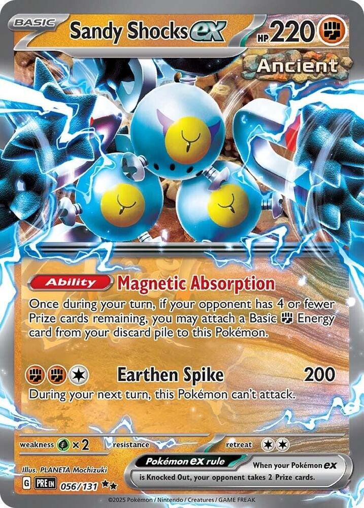 Sandy Shocks ex - 056/131 — SV: Prismatic Evolutions