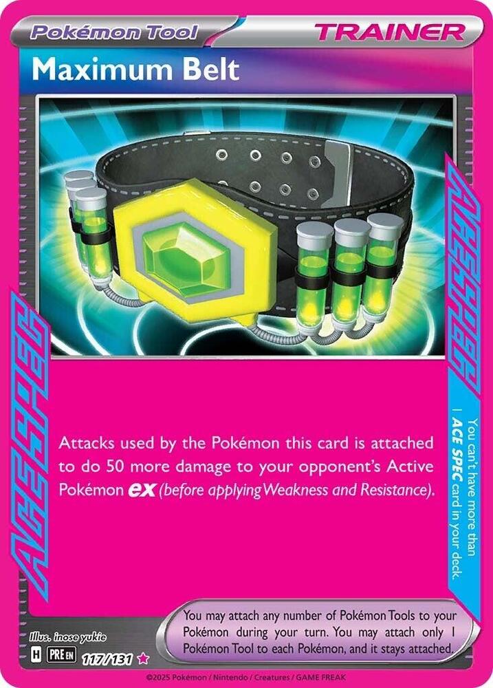 Maximum Belt — SV: Prismatic Evolutions