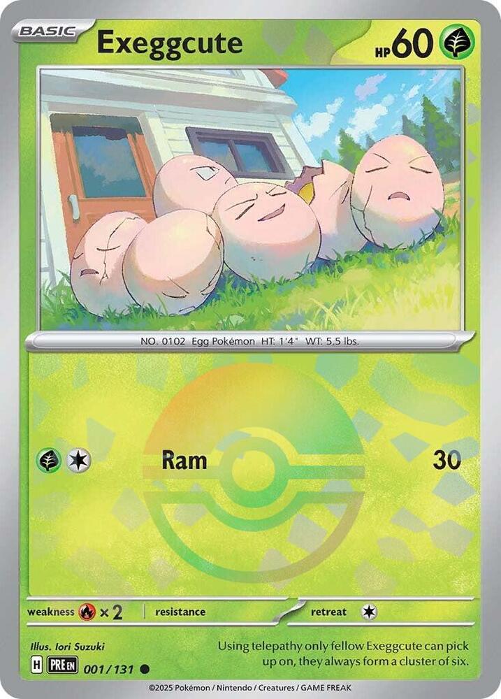 Exeggcute (Poke Ball Pattern) — SV: Prismatic Evolutions