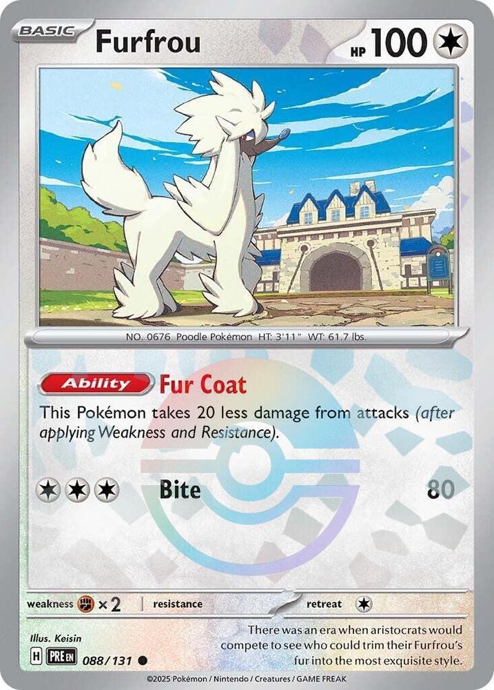 Furfrou (Poke Ball Pattern) — SV: Prismatic Evolutions