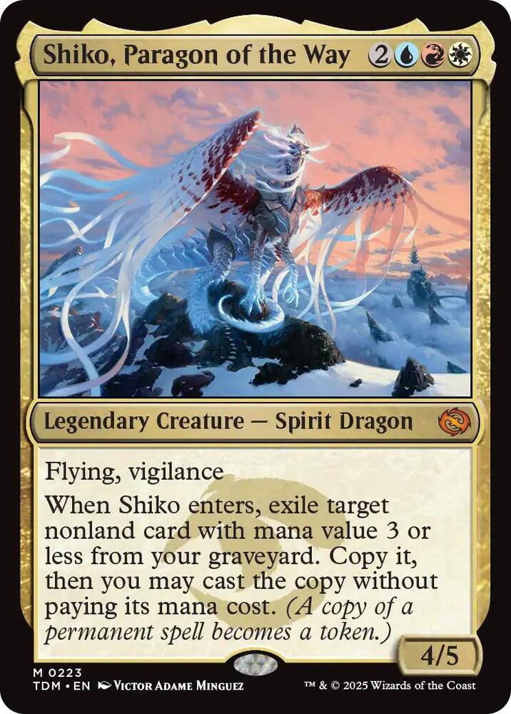 Shiko, Paragon of the Way — Tarkir: Dragonstorm