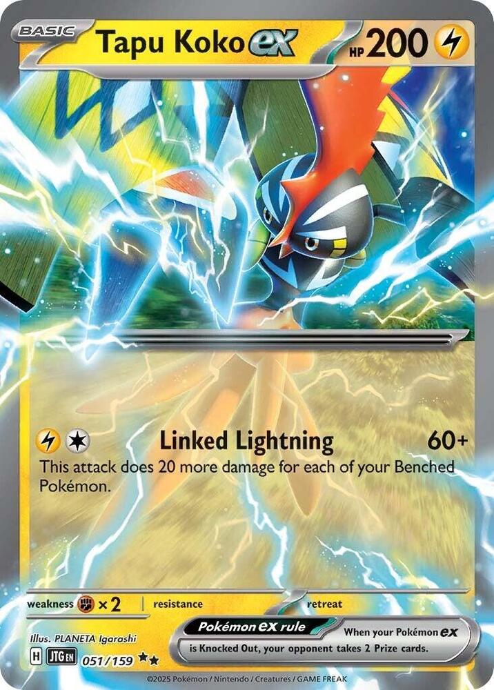 Tapu Koko ex — SV09: Journey Together