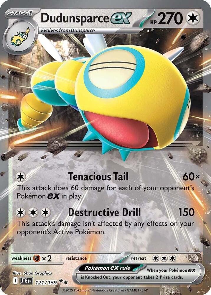 Dudunsparce ex - 121/159 — SV09: Journey Together