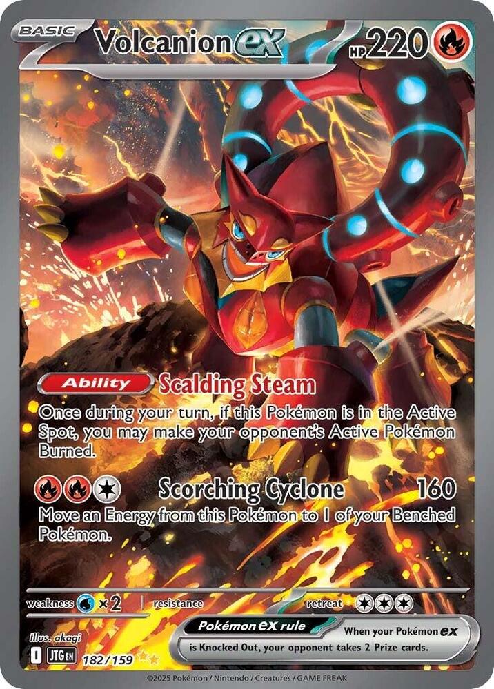 Volcanion ex - 182/159 — SV09: Journey Together