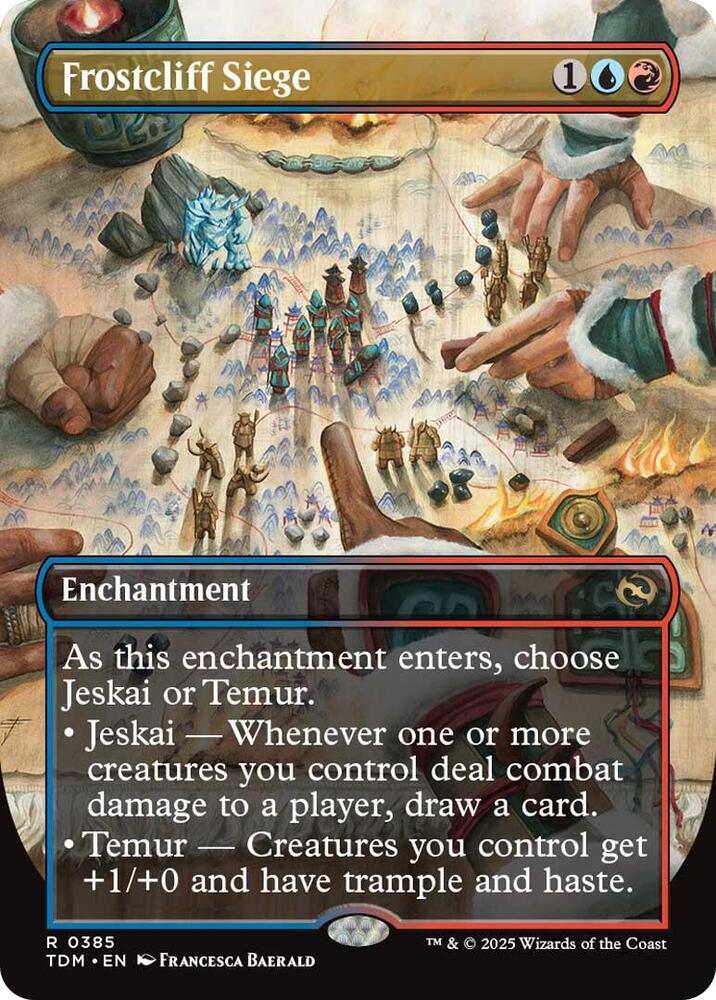 Frostcliff Siege (Borderless) — Tarkir: Dragonstorm