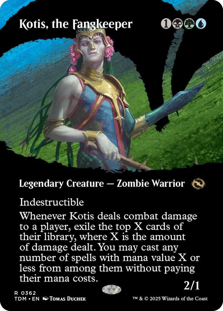 Kotis, the Fangkeeper (Borderless) — Tarkir: Dragonstorm