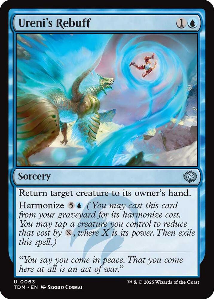 Ureni's Rebuff — Tarkir: Dragonstorm