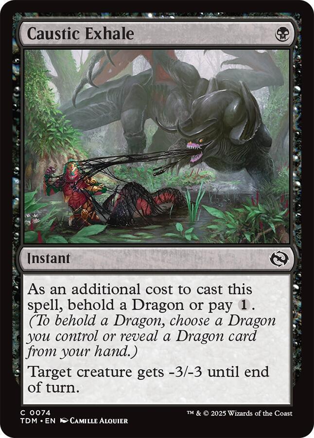 Caustic Exhale — Tarkir: Dragonstorm