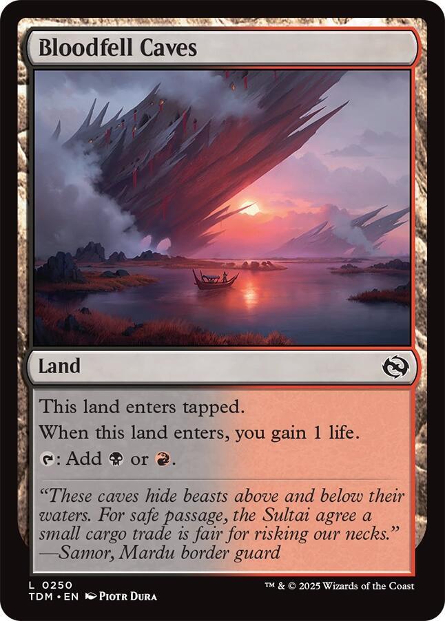 Bloodfell Caves — Tarkir: Dragonstorm