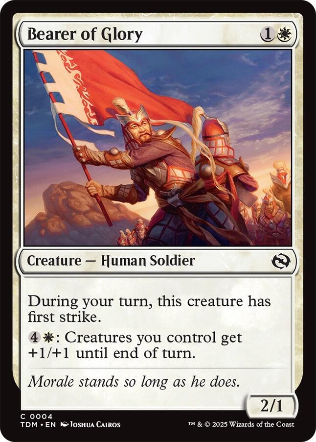 Bearer of Glory — Tarkir: Dragonstorm