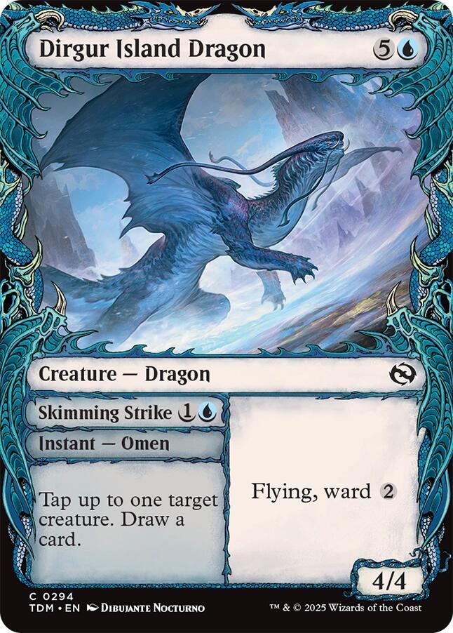 Dirgur Island Dragon (Showcase) — Tarkir: Dragonstorm