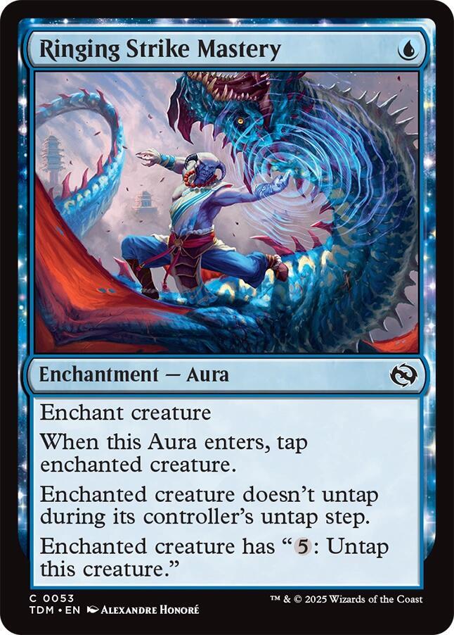 Ringing Strike Mastery — Tarkir: Dragonstorm