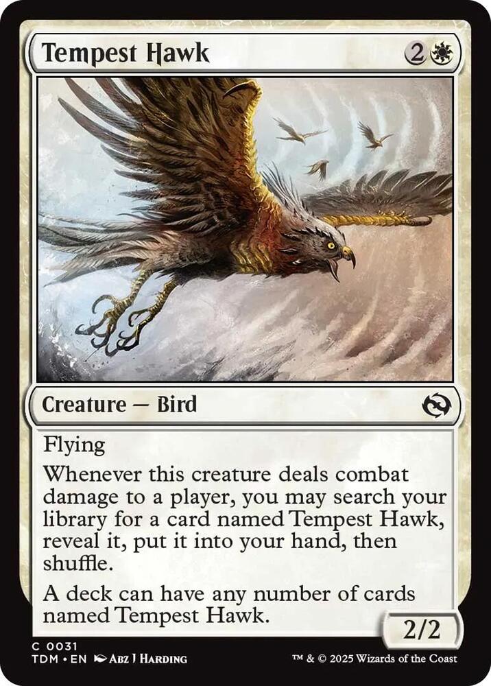 Tempest Hawk — Tarkir: Dragonstorm
