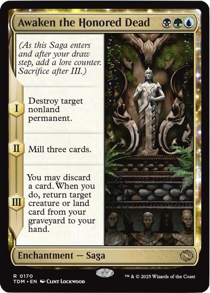 Awaken the Honored Dead — Tarkir: Dragonstorm