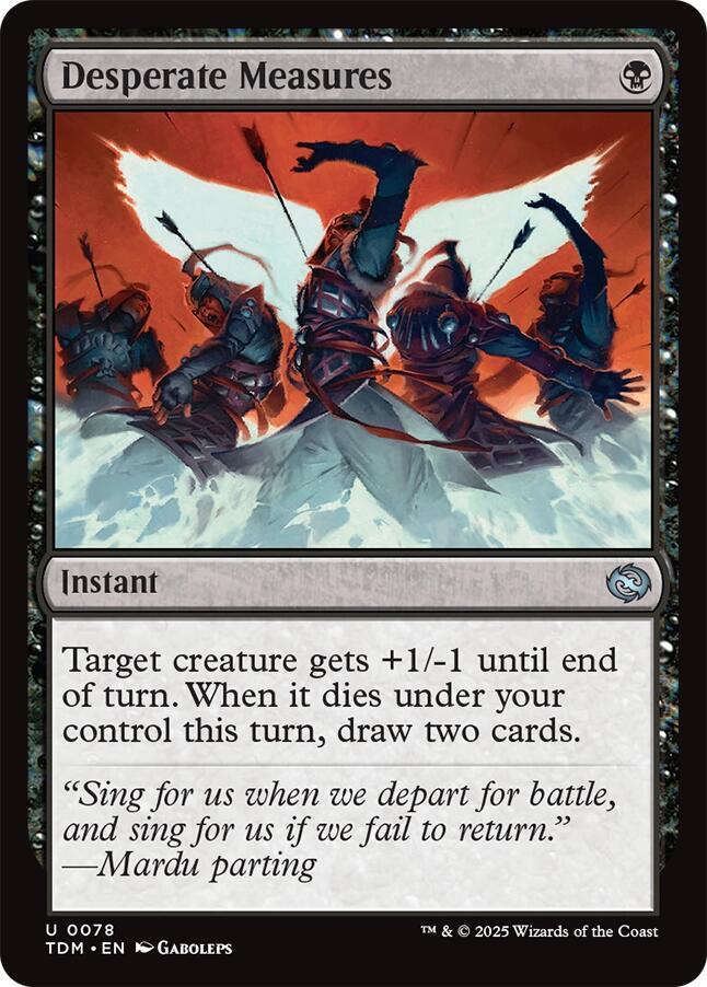 Desperate Measures — Tarkir: Dragonstorm