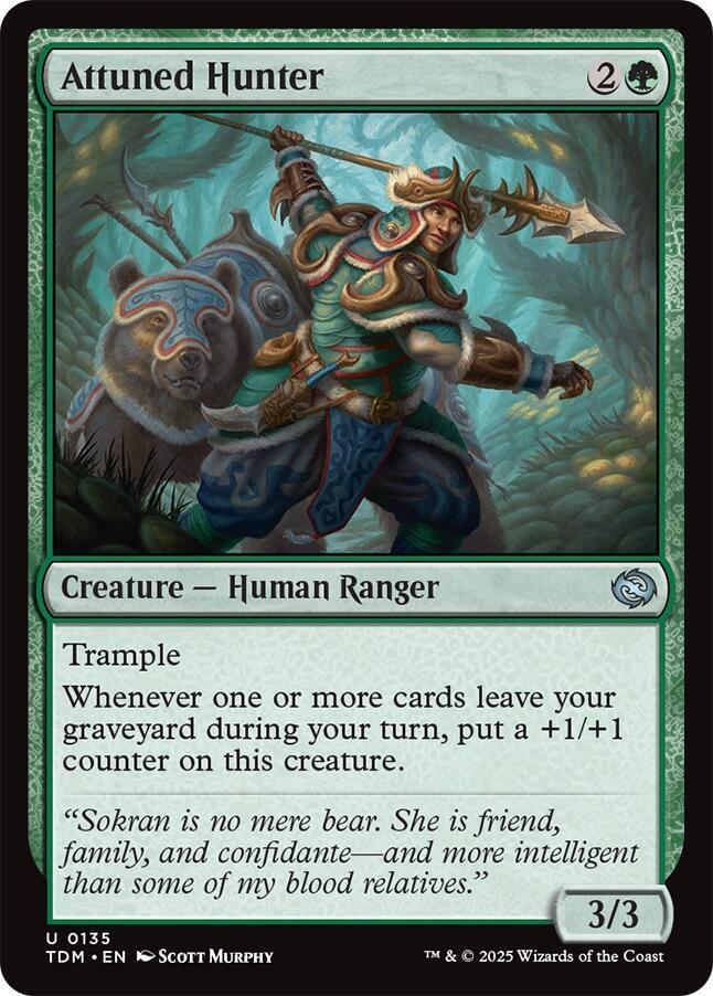 Attuned Hunter — Tarkir: Dragonstorm