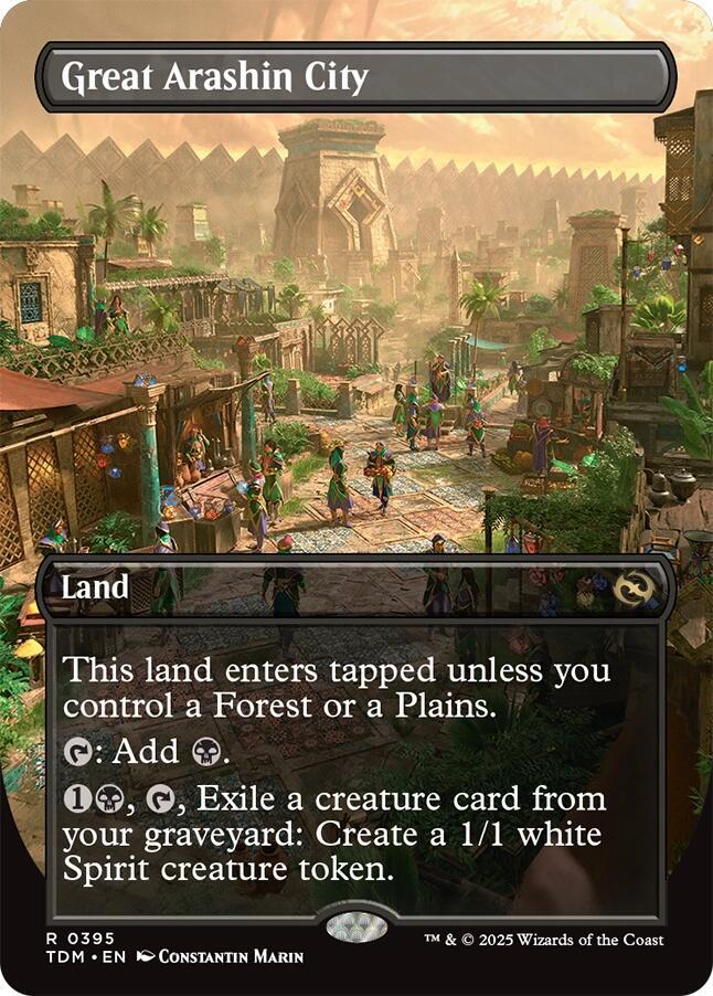 Great Arashin City (Borderless) — Tarkir: Dragonstorm