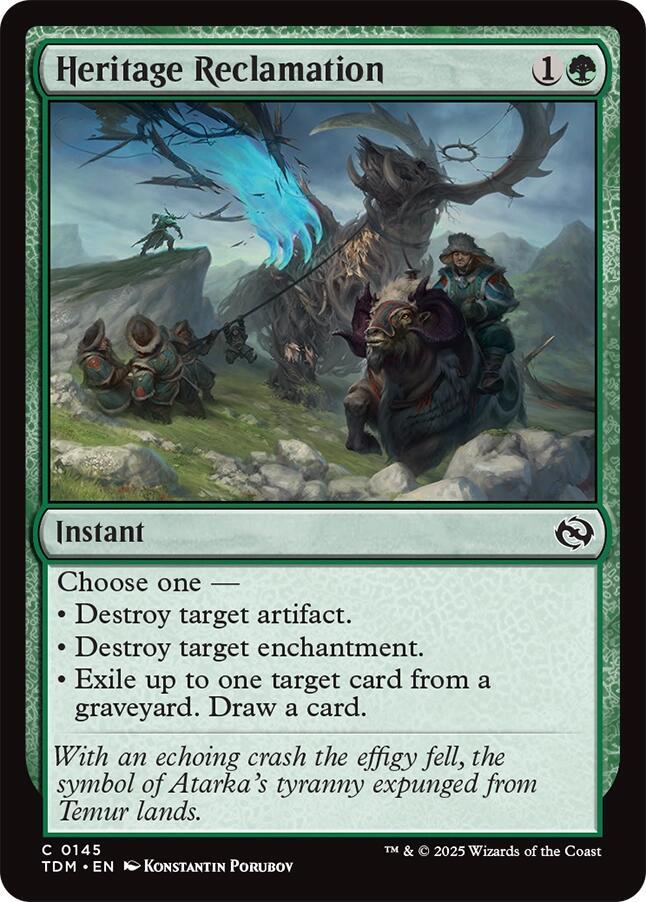 Heritage Reclamation — Tarkir: Dragonstorm