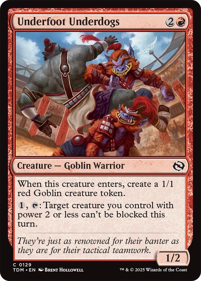 Underfoot Underdogs — Tarkir: Dragonstorm