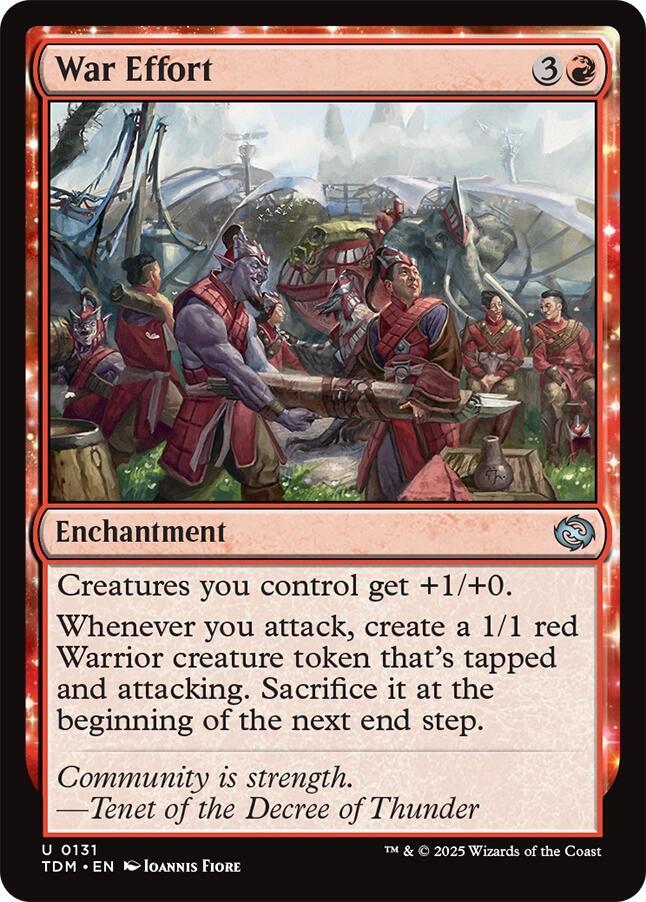 War Effort — Tarkir: Dragonstorm