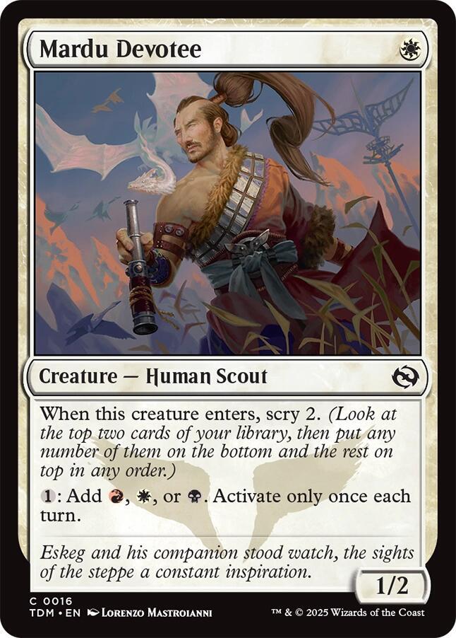 Mardu Devotee — Tarkir: Dragonstorm