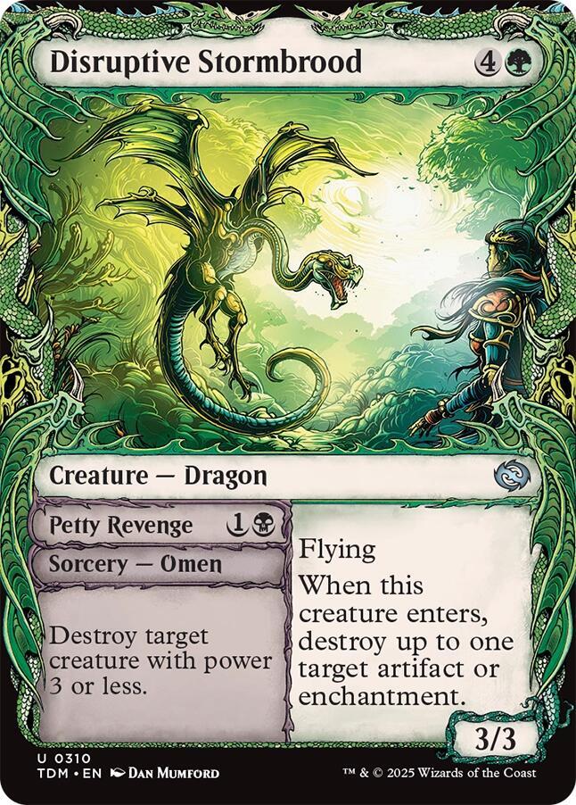 Disruptive Stormbrood (Showcase) — Tarkir: Dragonstorm