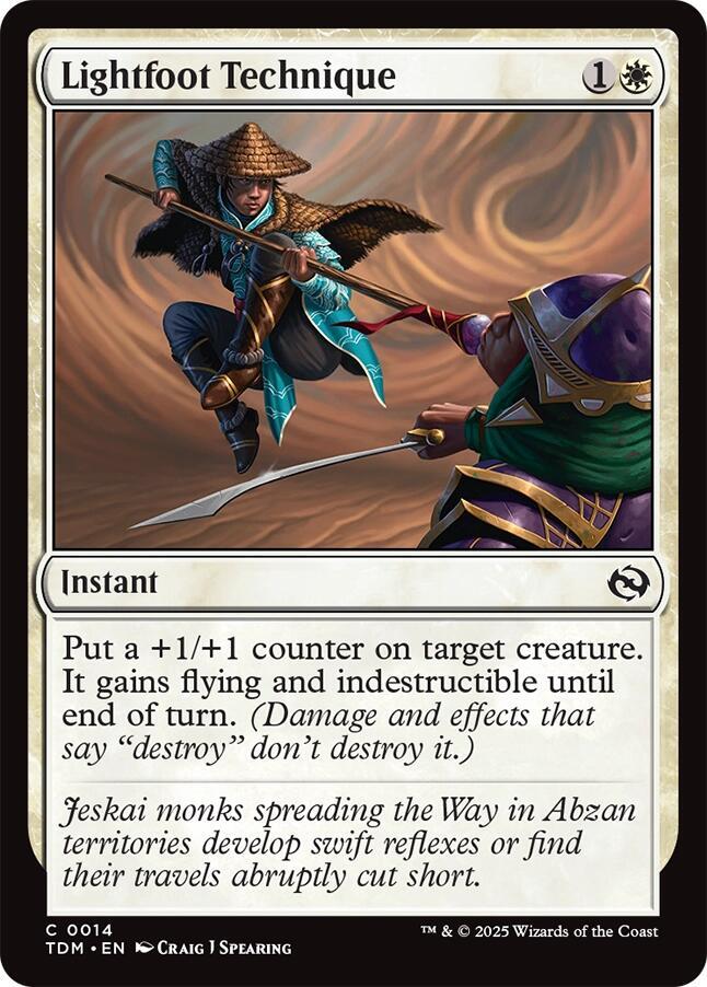 Lightfoot Technique — Tarkir: Dragonstorm