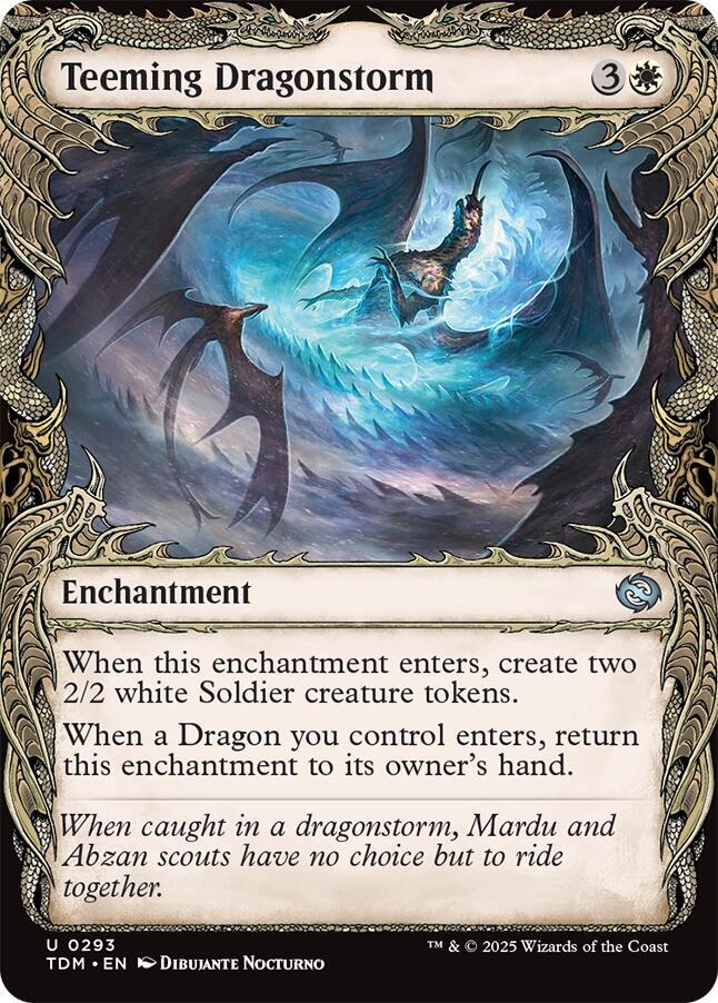 Teeming Dragonstorm (Showcase) — Tarkir: Dragonstorm