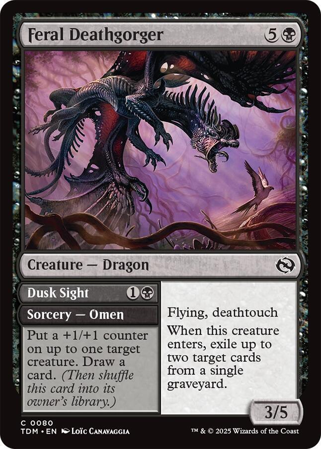 Feral Deathgorger — Tarkir: Dragonstorm