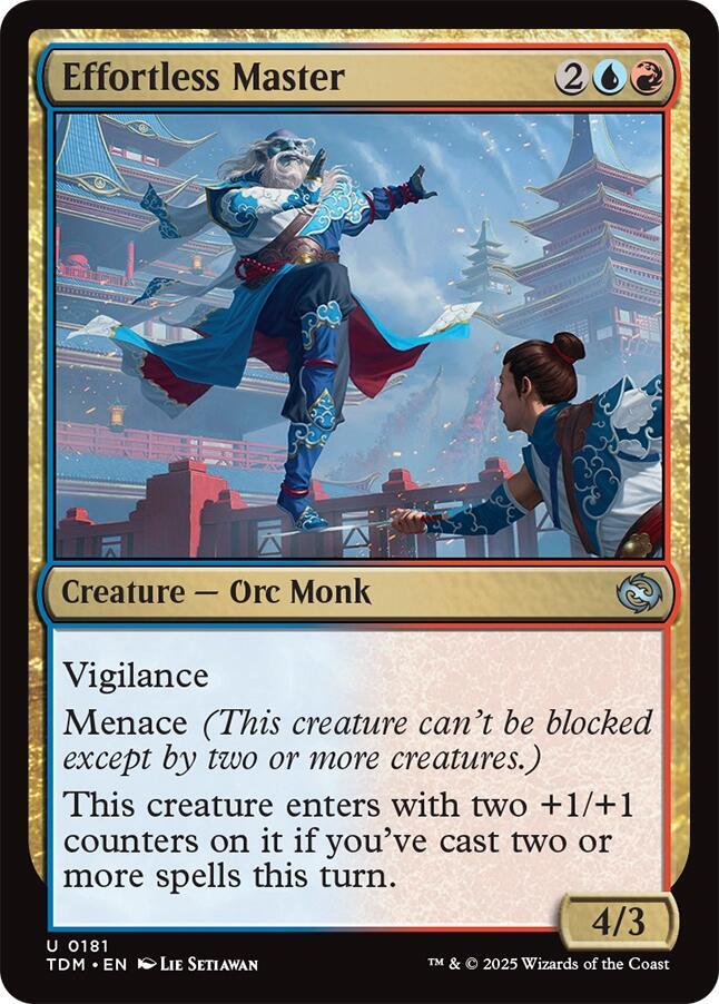 Effortless Master — Tarkir: Dragonstorm