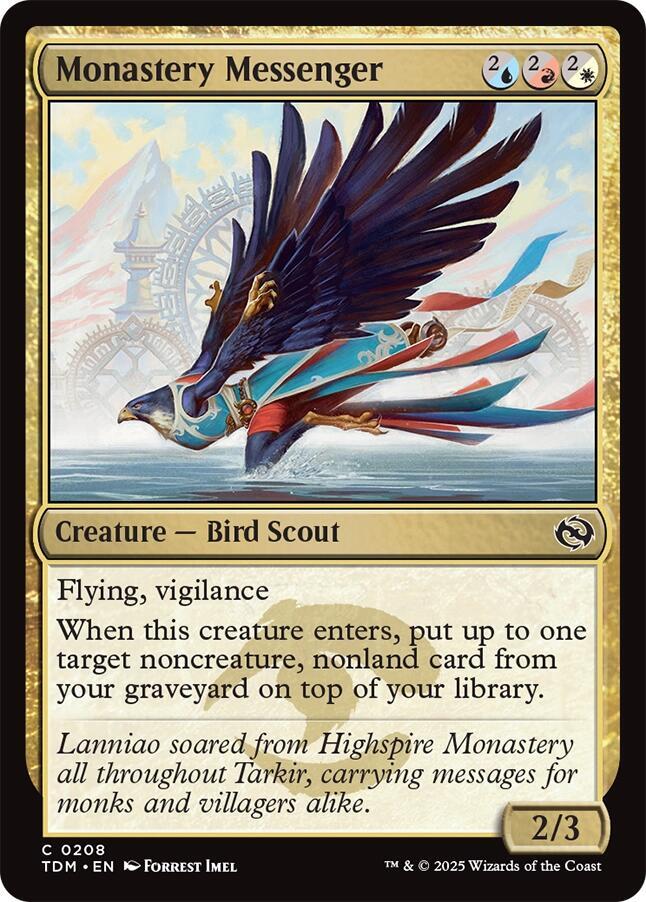 Monastery Messenger — Tarkir: Dragonstorm