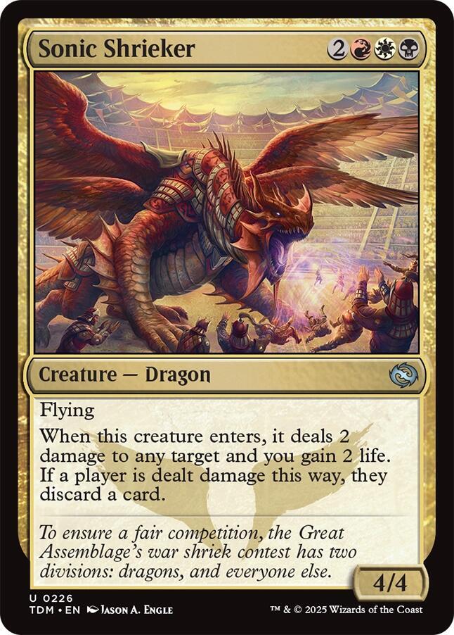 Sonic Shrieker — Tarkir: Dragonstorm