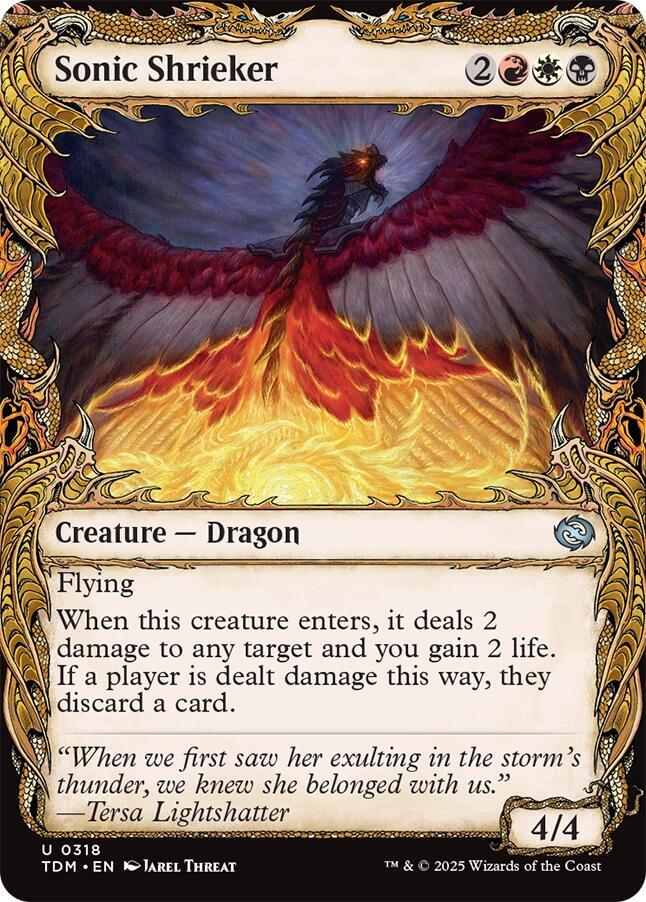 Sonic Shrieker (Showcase) — Tarkir: Dragonstorm