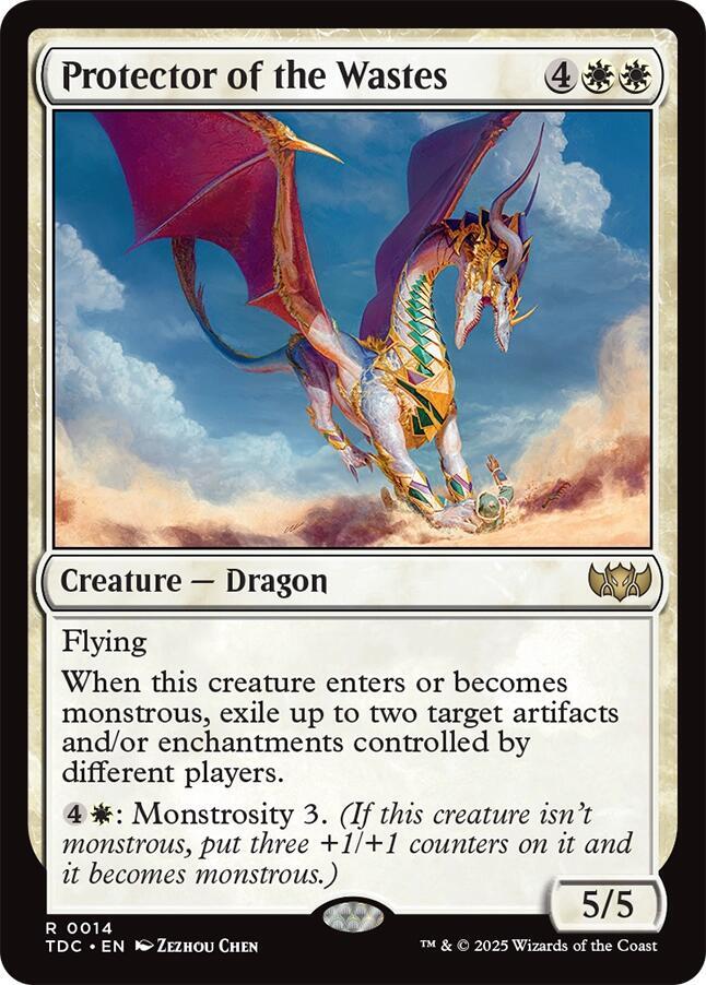 Protector of the Wastes — Commander: Tarkir: Dragonstorm