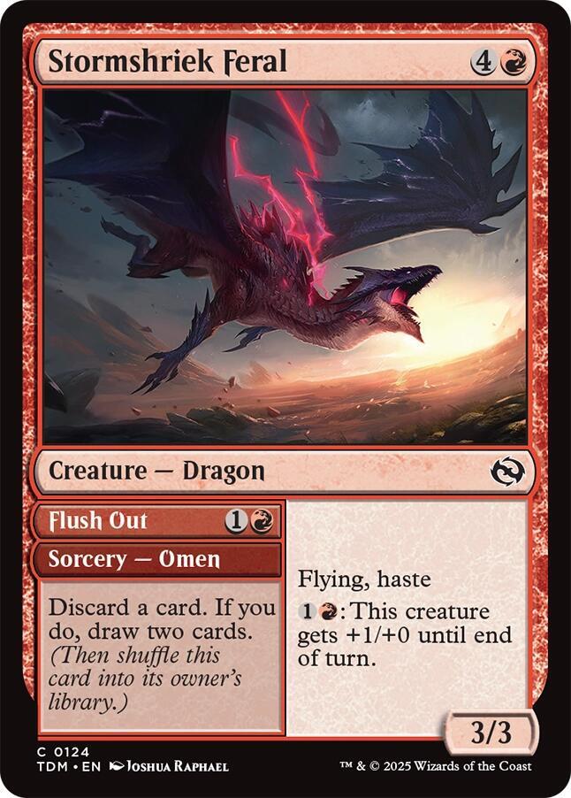 Stormshriek Feral — Tarkir: Dragonstorm