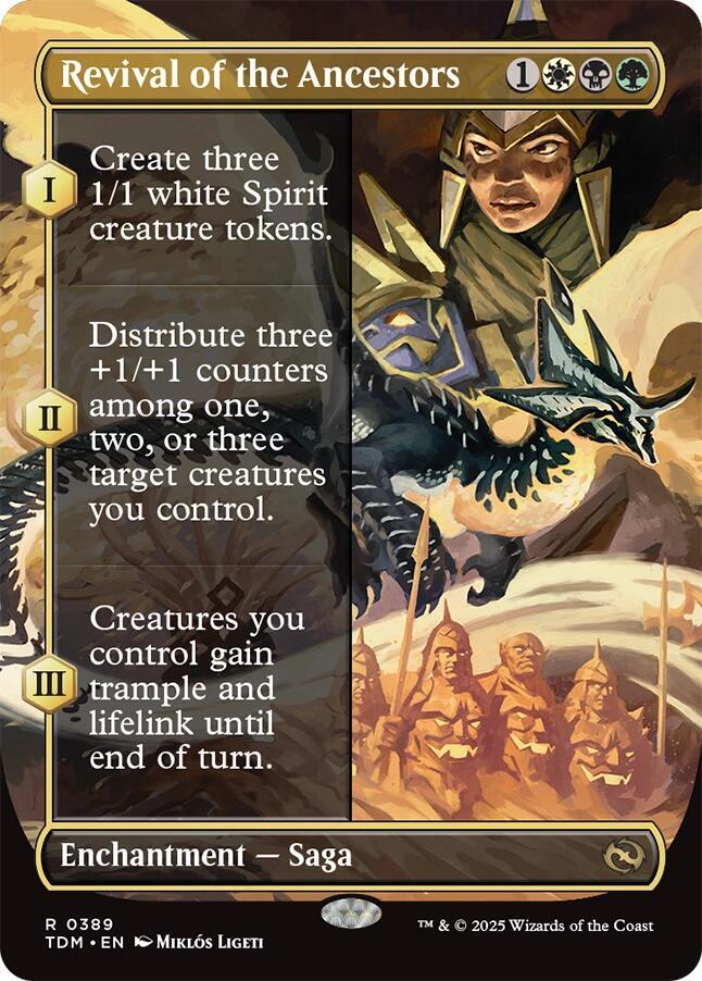 Revival of the Ancestors (Borderless) — Tarkir: Dragonstorm